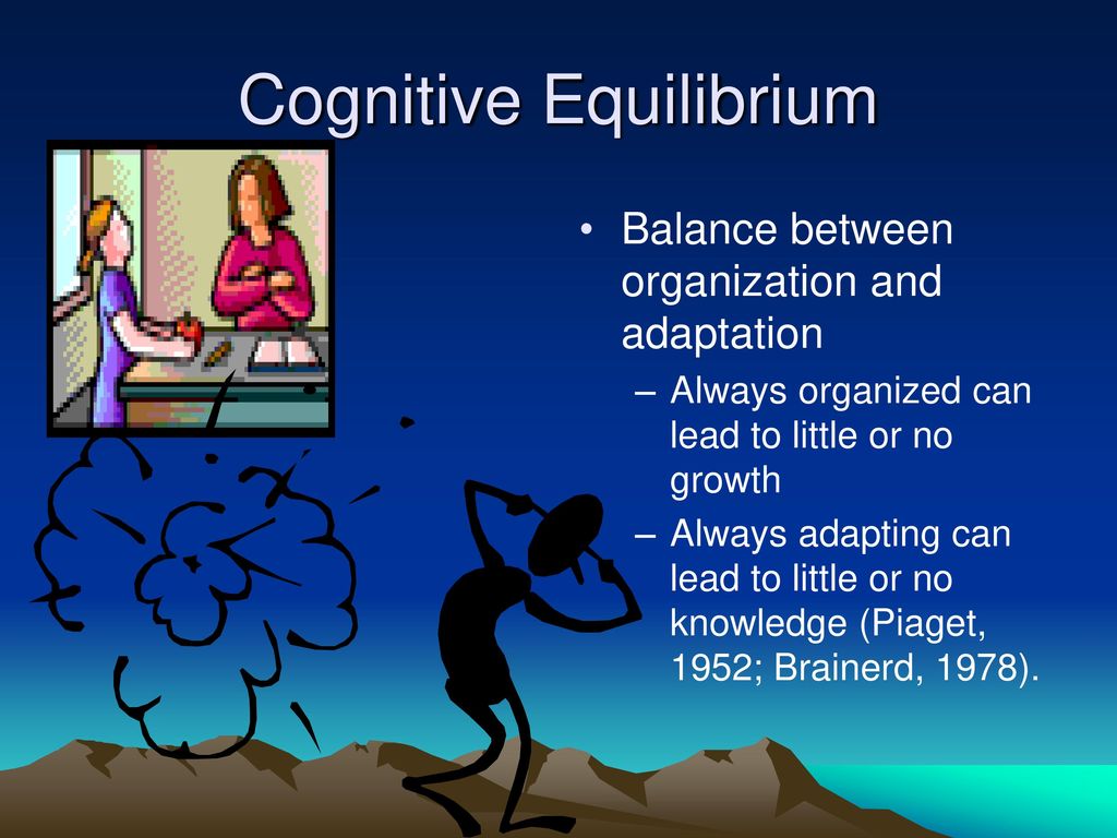 Cognitive equilibrium definition hotsell
